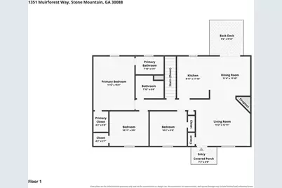 1351 Muirforest Way, Stone Mountain, GA 30088 - Photo 30