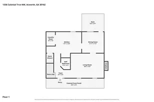 1336 Colonial Trce NW, Acworth, GA 30102 - Photo 32