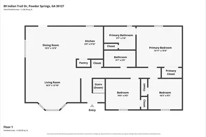 89 Indian Trail Drive, Powder Springs, GA 30127 - Photo 20