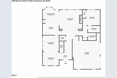 1928 Barrett Knoll Circle NW, Kennesaw, GA 30152 - Photo 40