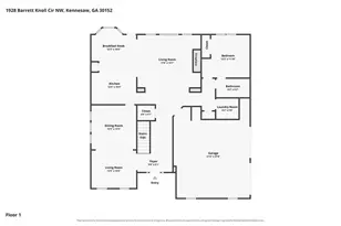 1928 Barrett Knoll Circle NW, Kennesaw, GA 30152 - Photo 40