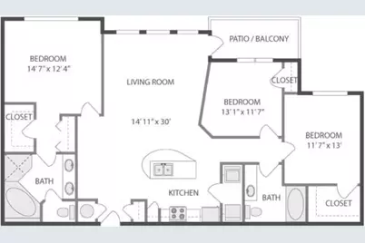 2400 Parkland Drive NE #143, Atlanta, GA 30324 - Photo 8