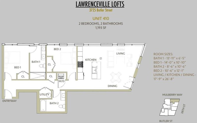 3725 Butler St #410, Pittsburgh, PA 15201