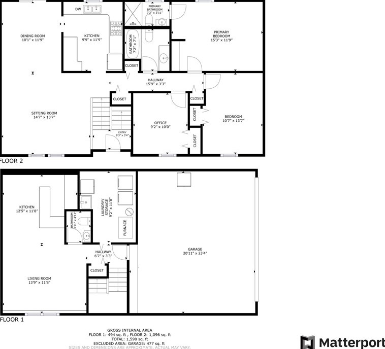 613 Meade Dr, Moon Twp PA  15108-9668 exterior