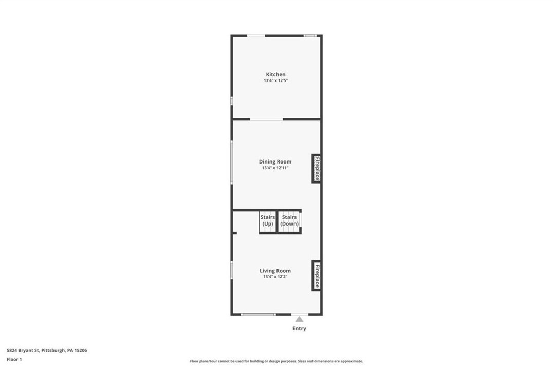 5824 Bryant St, Pittsburgh PA  15206-1604 exterior