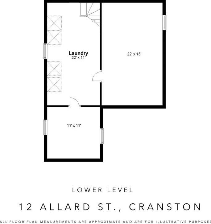 12 Allard St, Cranston RI  02920-1607 exterior