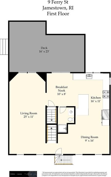 9 Ferry St, Jamestown RI  02835-2516 exterior