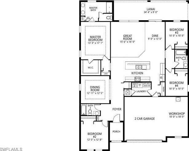 4112 6th St, Lehigh Acres FL  33976-2128 exterior