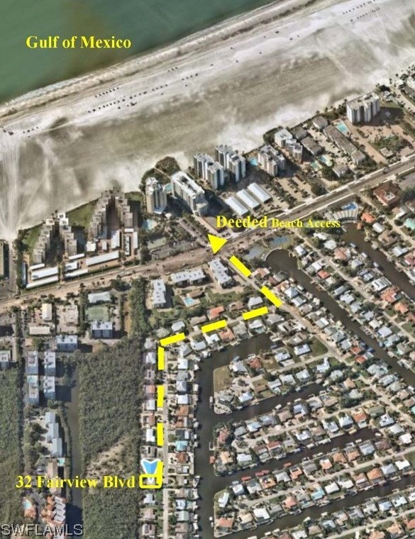 32 Fairview Blvd, Fort Myers Beach FL  33931-4565 exterior
