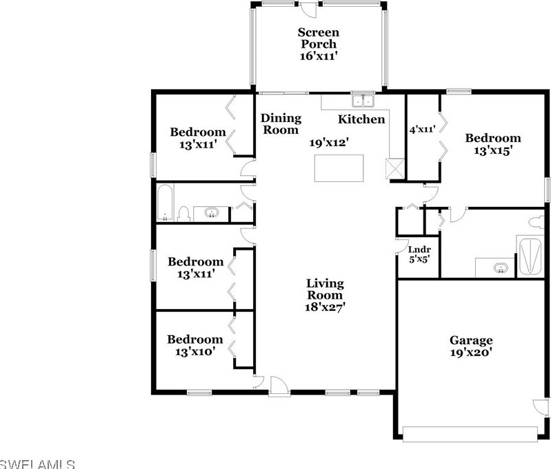 1713 Sw 32nd St, Cape Coral, FL 33914