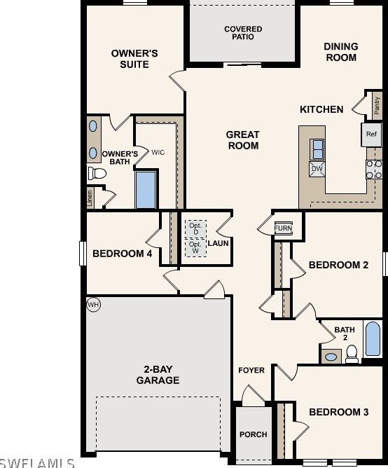223 Baize Ave, Lehigh Acres, FL 33974-9758