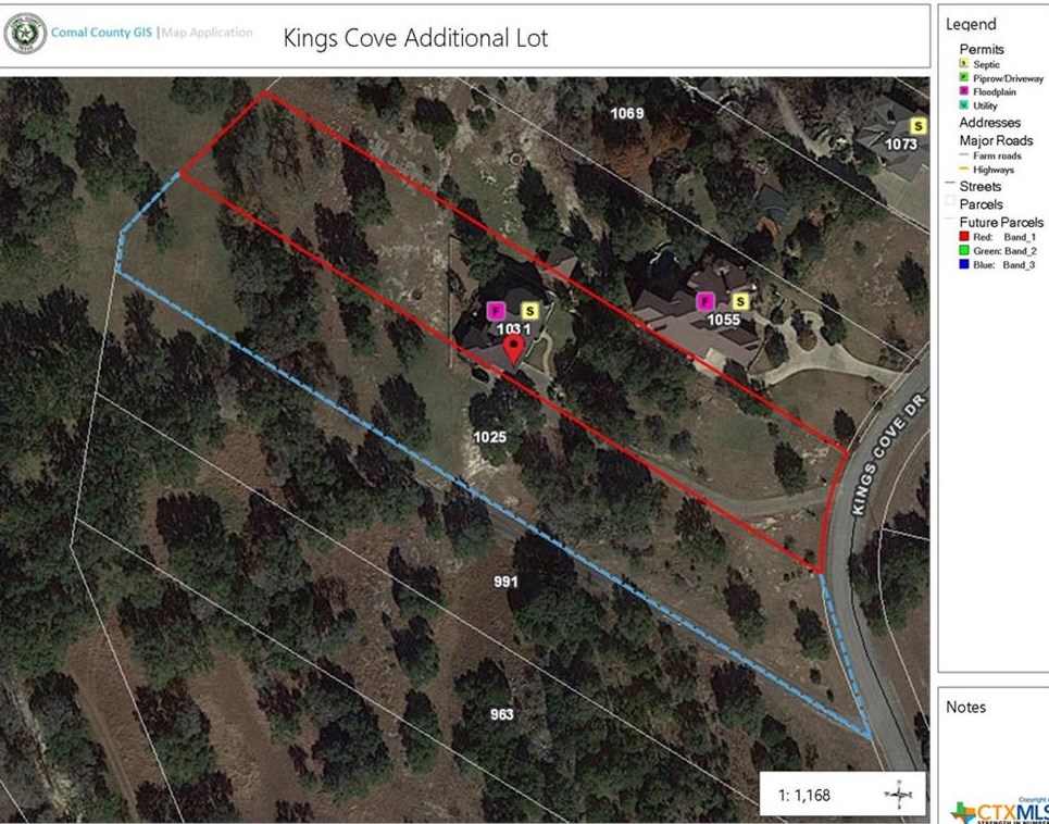 1025-1031 Kings Cv Dr, New Braunfels TX exterior