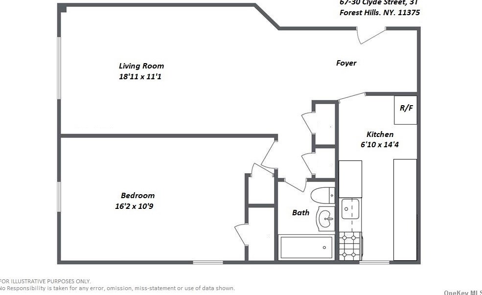 67-30 Clyde St, Flushing NY  11375-5141 exterior