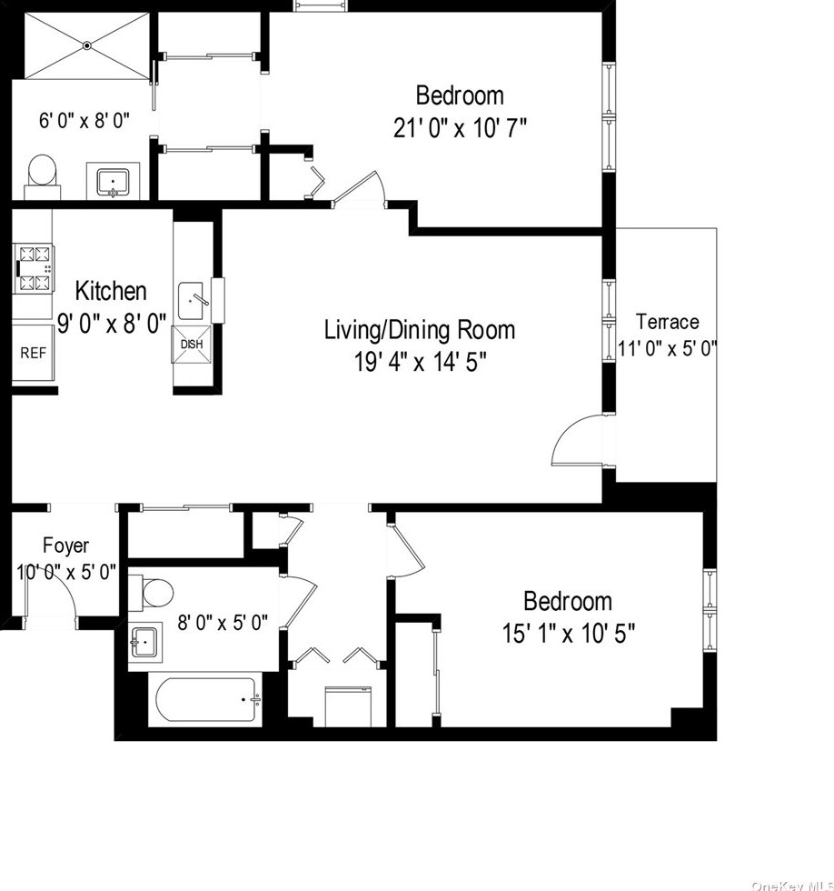 1980 Starr St, Flushing NY  11385-1273 exterior