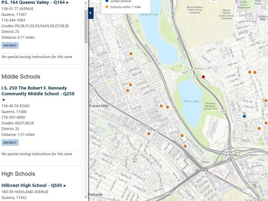 7009 Park Dr, Flushing NY  11367-1951 exterior