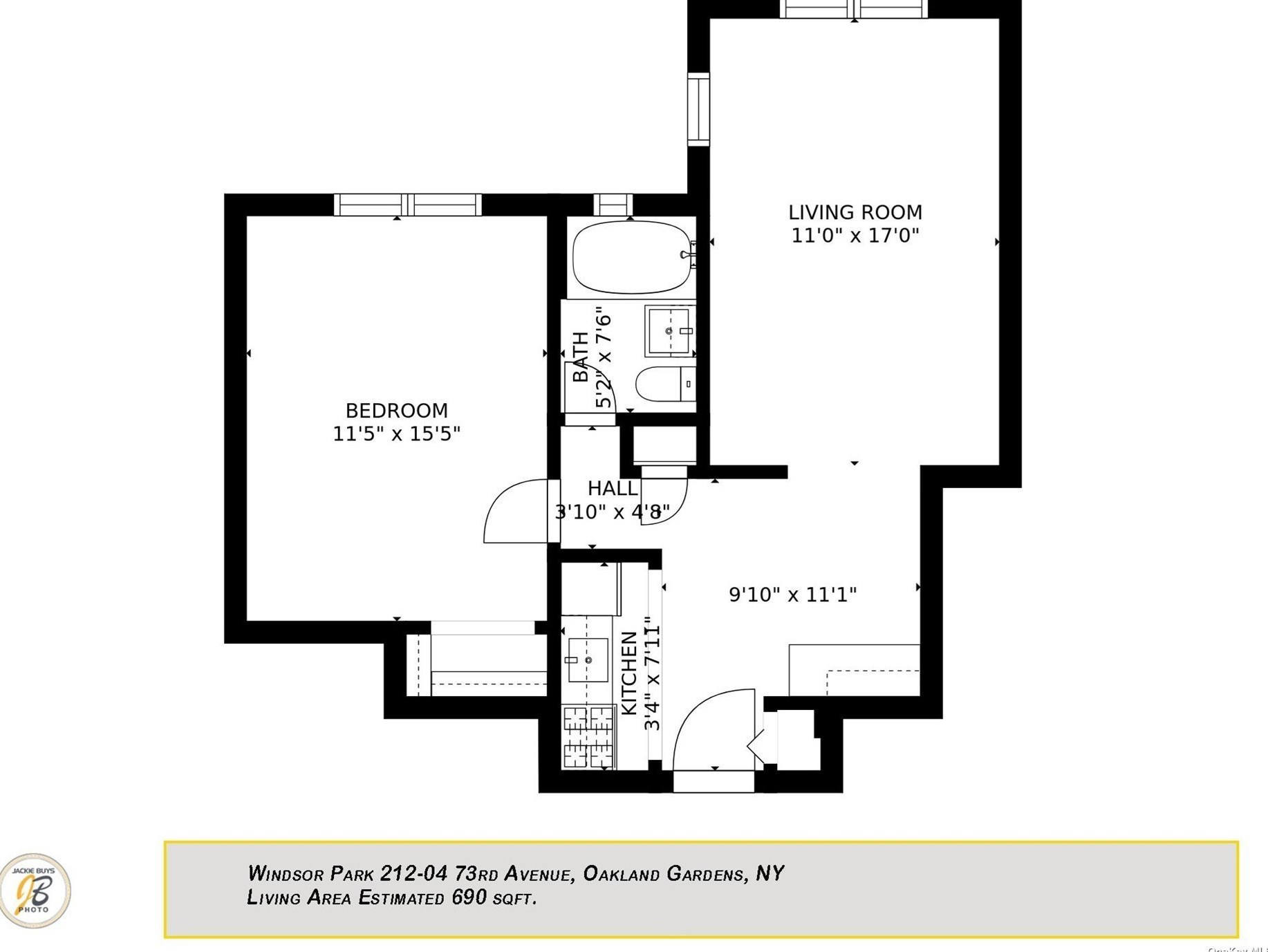 21204 73rd Ave, Flushing NY  11364-2857 exterior