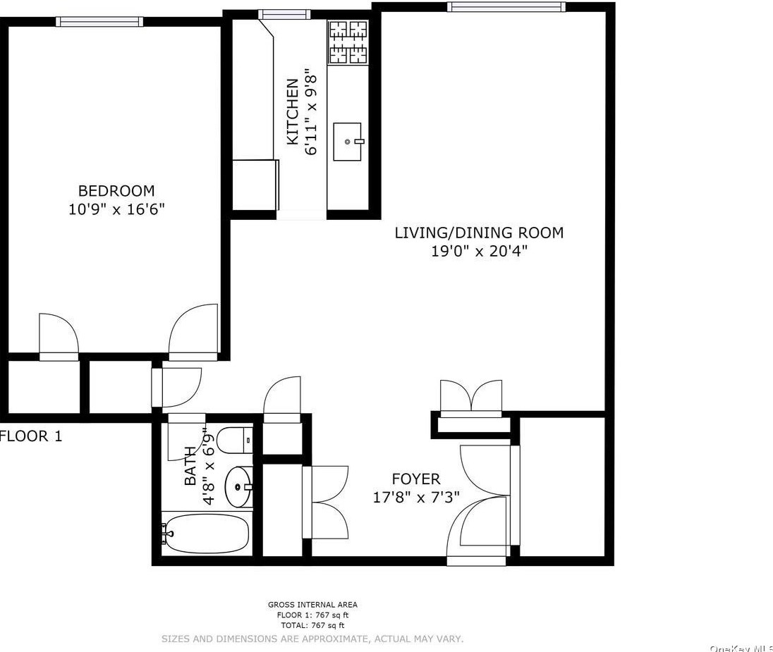 6750 Thornton Pl, Flushing NY  11375-4171 exterior