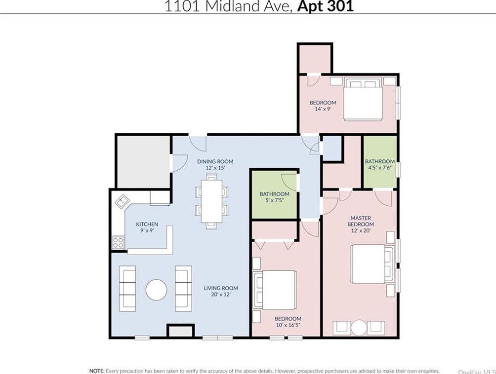 1101 Midland Ave, Yonkers NY  10708-6332 exterior