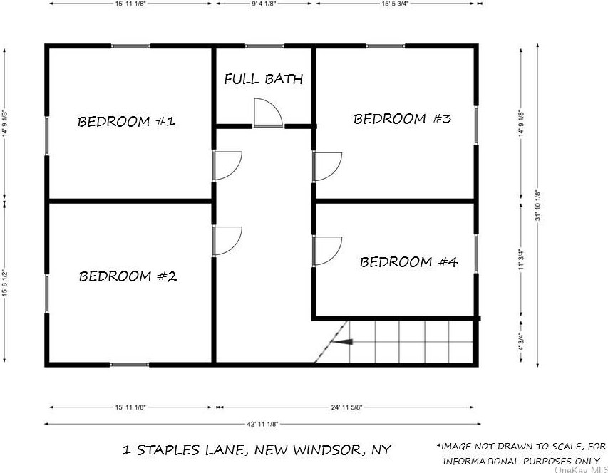 1 Staples Ln, Newburgh, NY 12553