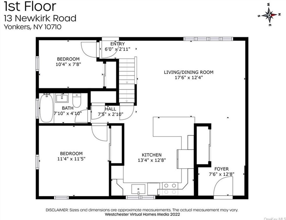 13 Newkirk Rd, Yonkers NY  10710-3517 exterior