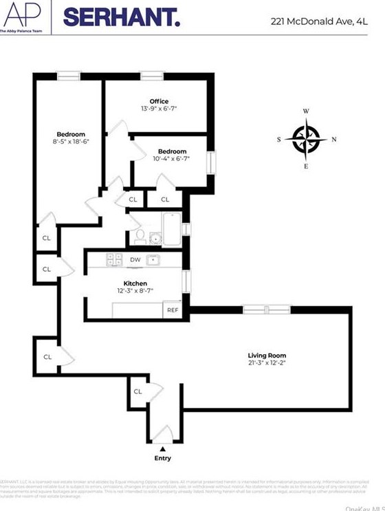 221 Mcdonald Ave, Brooklyn NY  11218-1448 exterior