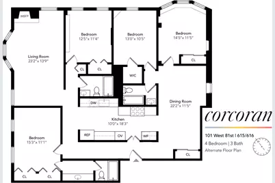 101 W 81st Street #615/616, New York City, NY 10024 - Photo 14
