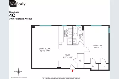 3017 Riverdale Avenue #4-C, Bronx, NY 10463 - Photo 6