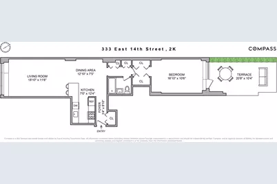333 E 14th Street #2K, New York City, NY 10003 - Photo 10