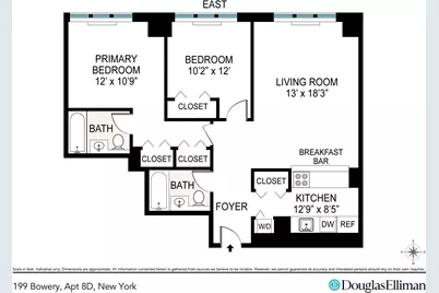 199 Bowery #8D, New York City, NY 10002 - Photo 6