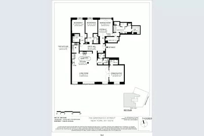 125 Perry Street #3W, New York City, NY 10014 - Photo 2