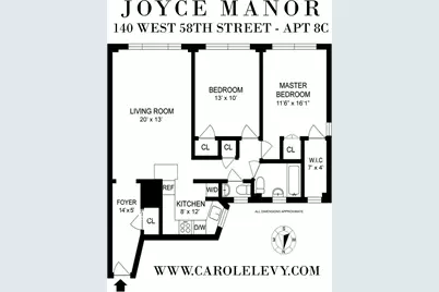 140 W 58th Street #8-C, New York City, NY 10019 - Photo 10