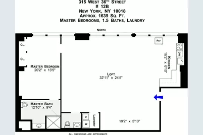 315 W 36th Street #12B, New York City, NY 10018 - Photo 4