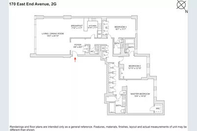 170 E End Avenue #2G, New York City, NY 10128 - Photo 6