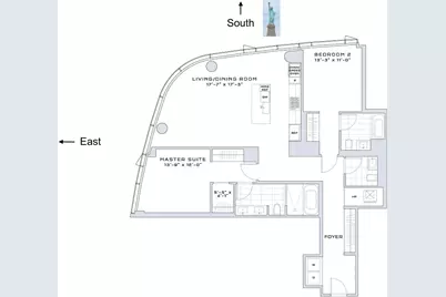 50 West Street #55B, New York, NY 10006 - Photo 20