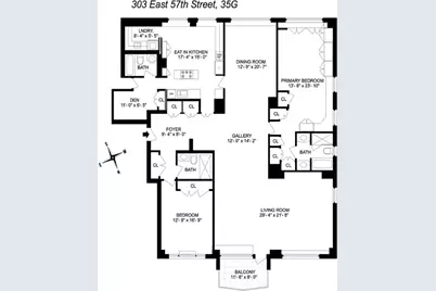 303 E 57th Street #35G, New York City, NY 10022 - Photo 1
