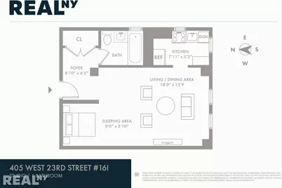 405 W 23rd Street #16I, New York, NY 10011 - Photo 8
