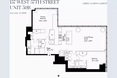 157 W 57th Street #50B, New York City, NY 10019 - Photo 20