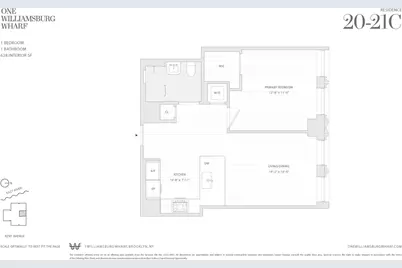 480 Kent Avenue #20C, New York City, NY 11249 - Photo 1