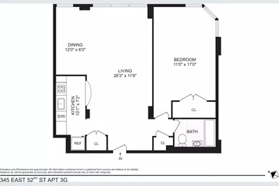 345 E 52nd Street #3G, New York City, NY 10022 - Photo 8