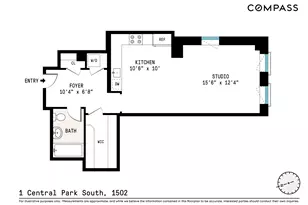 1 Central Park S, New York City, NY 10019 - Photo 22