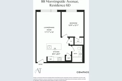 88 Morningside Avenue #6D, New York City, NY 10027 - Photo 6