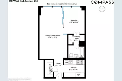 160 W End Avenue #25C, New York City, NY 10023 - Photo 6