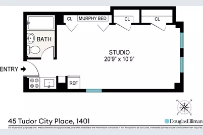 45 Tudor City Place #1401, New York City, NY 10017 - Photo 4