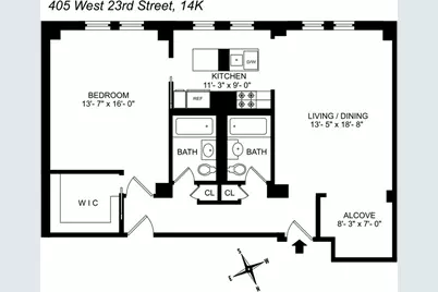 405 W 23rd Street #14JK, New York City, NY 10011 - Photo 18