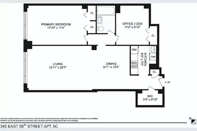 345 E 56th Street #5C, New York City, NY 10022 - Photo 10