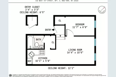 132 W 71st Street #3, New York City, NY 10023 - Photo 6