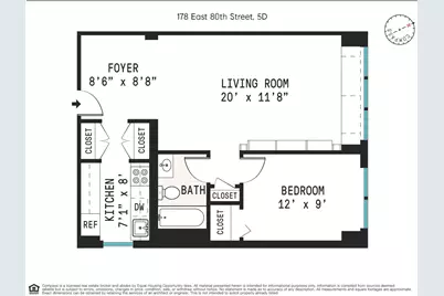 178 E 80th Street #5D, New York City, NY 10075 - Photo 8