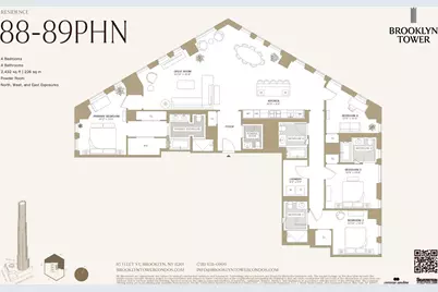 85 Fleet Street #88PHN, New York City, NY 11201 - Photo 38