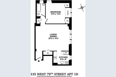 135 W 79th Street #1D, New York City, NY 10024 - Photo 8