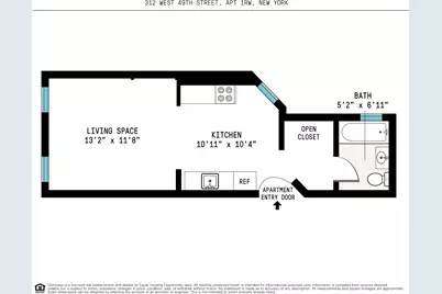 312 W 49th Street #1RW, New York City, NY 10019 - Photo 12